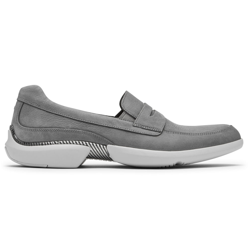 Mocassins Rockport Homem Cinzentas - Total Motion Advance Penny - 14760PVRY